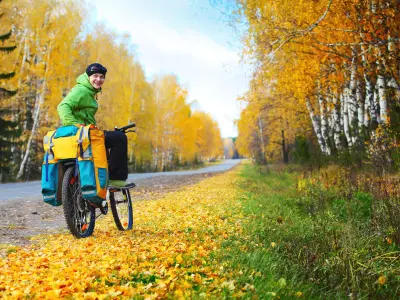 Pegue a estrada de bicicleta